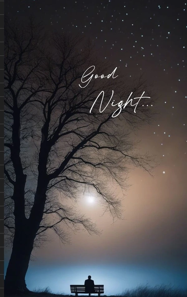 beautiful good night sad image