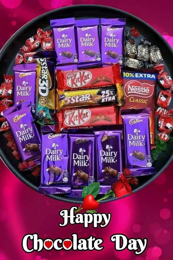 beautiful stylish happy chocolate day images