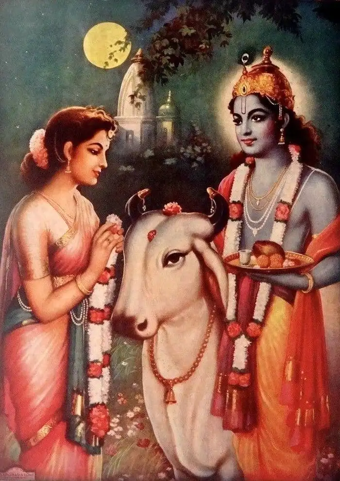 cow god pictures hd wallpaper spiritual divine art