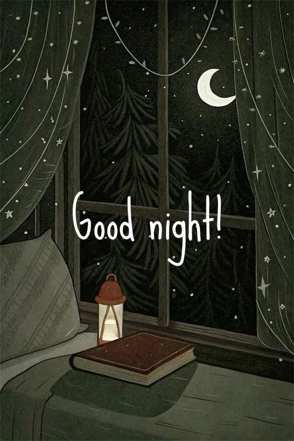 cute good night sad image