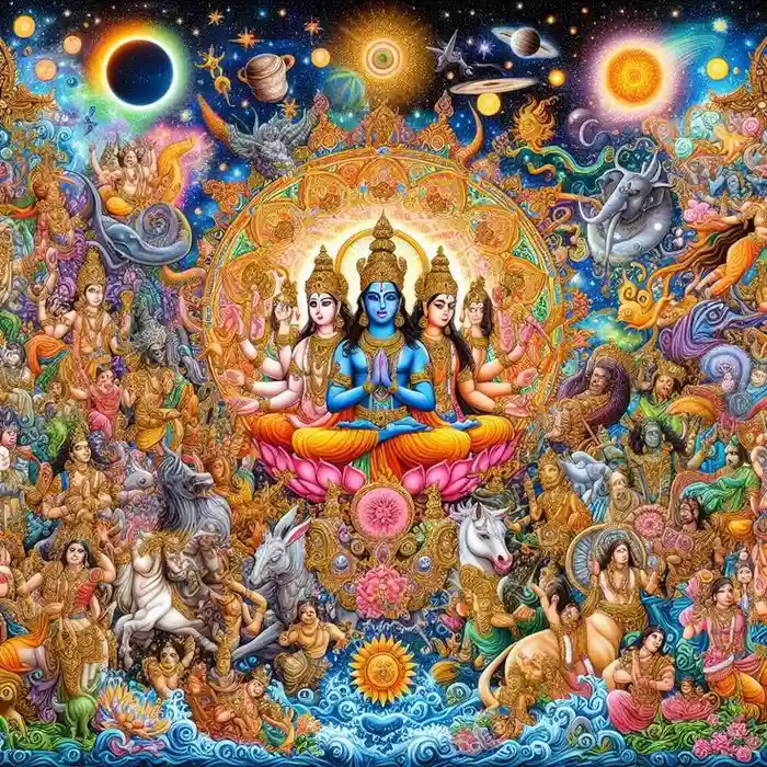 divine images hd background all gods in one photo