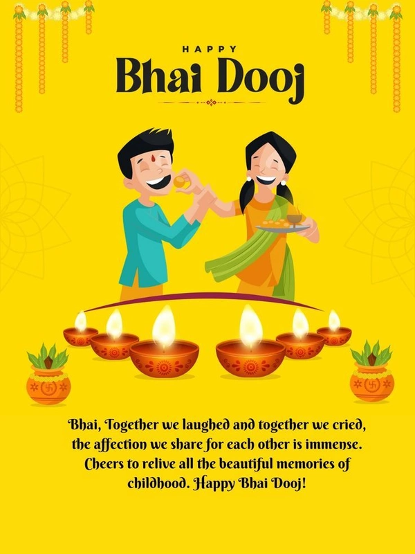 famous happy bhai dooj images