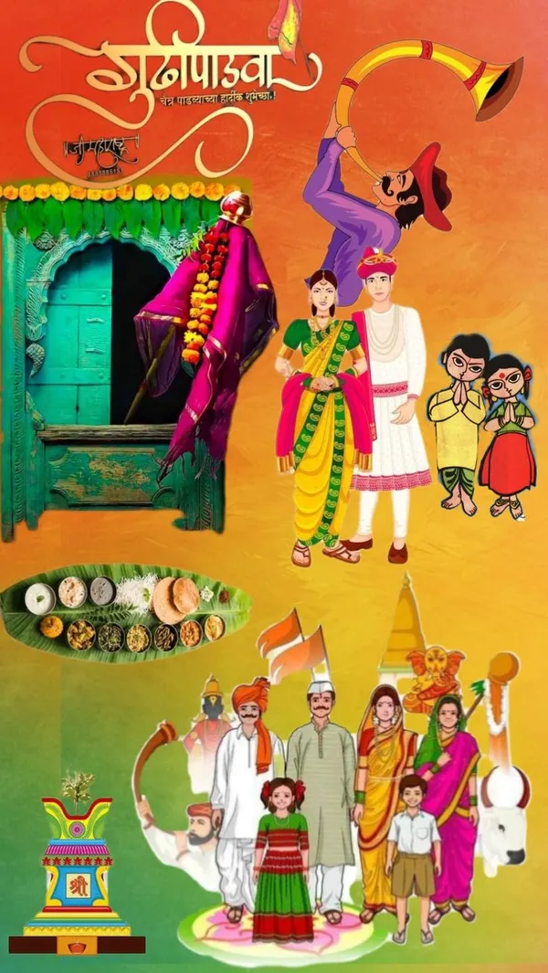 famous happy gudi padwa images