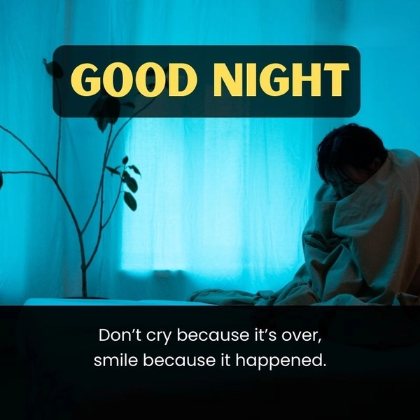 fantastic good night sad image