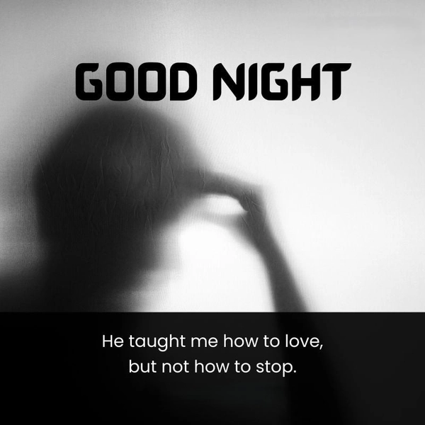 good night sad image wallpaper