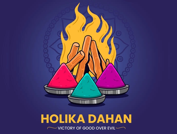 happy holika dahan image cool design