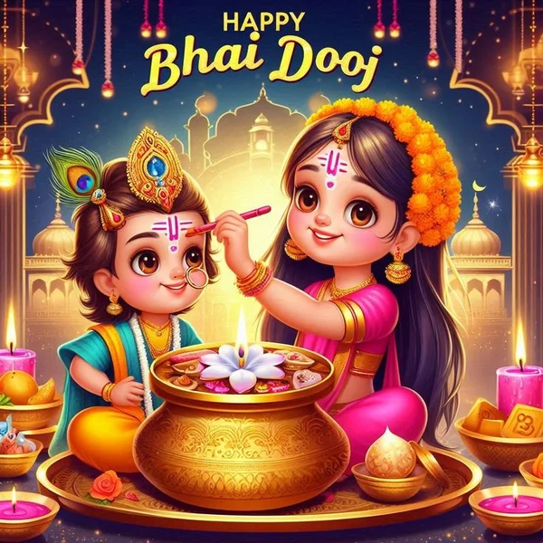 heart touching happy bhai dooj images