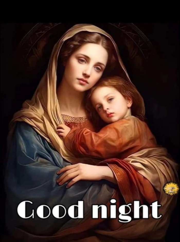 modern good night jesus images