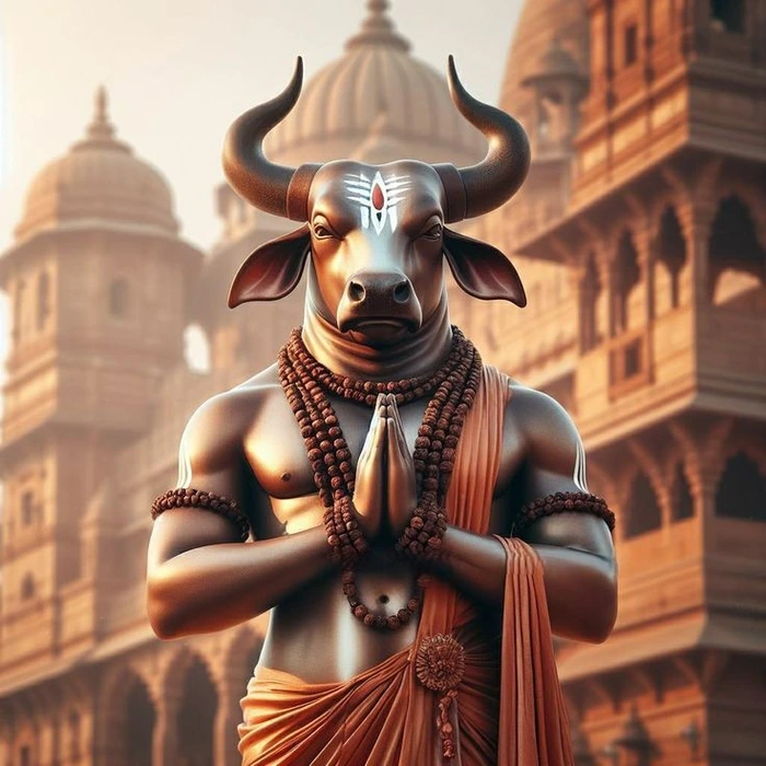 spiritual background with nandi god hd photos free