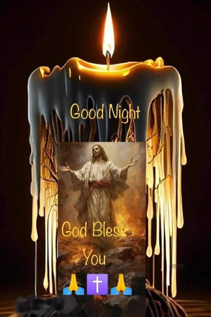 unique good night jesus images