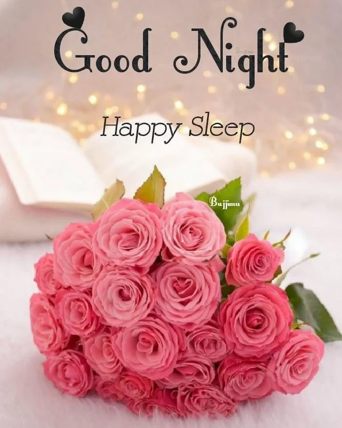 unique good night rose image