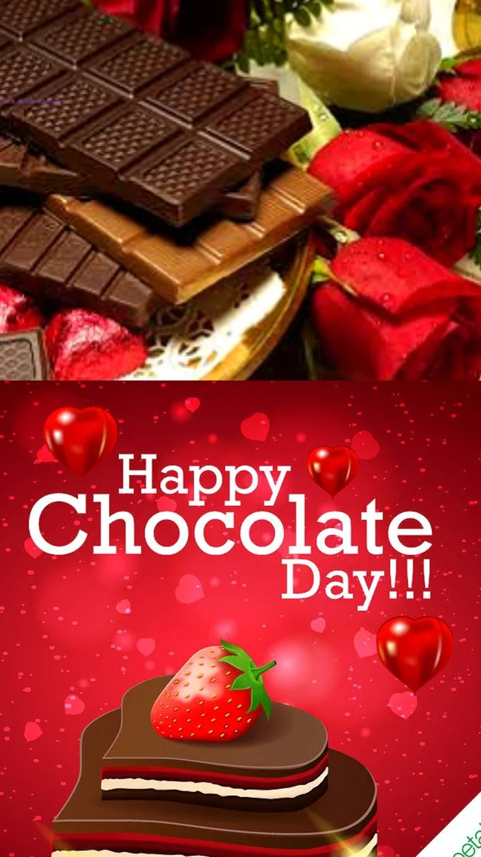 unique happy chocolate day images