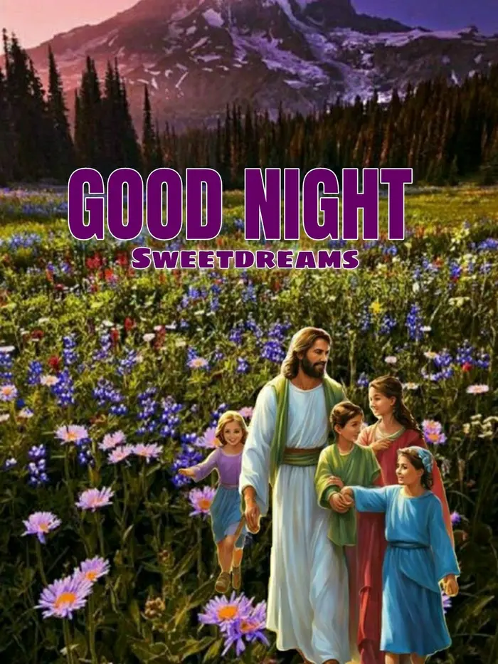 wonderful good night jesus images