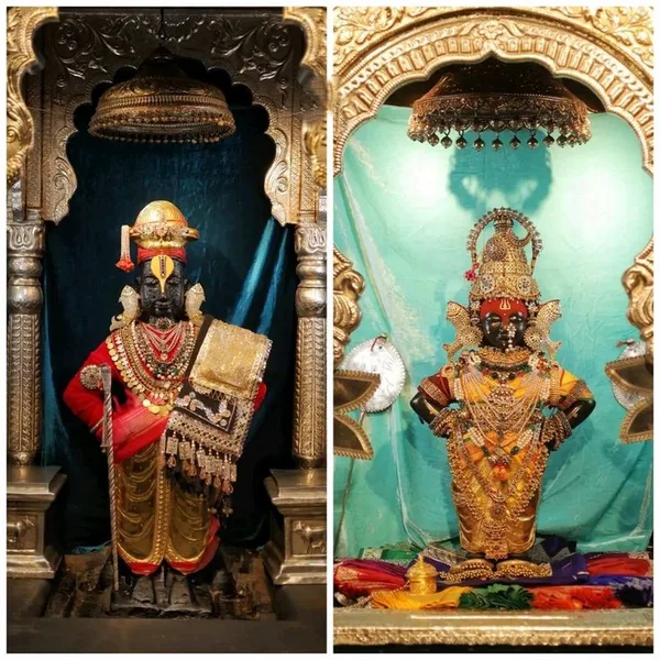 ancient lord panduranga images painting showing divine energy