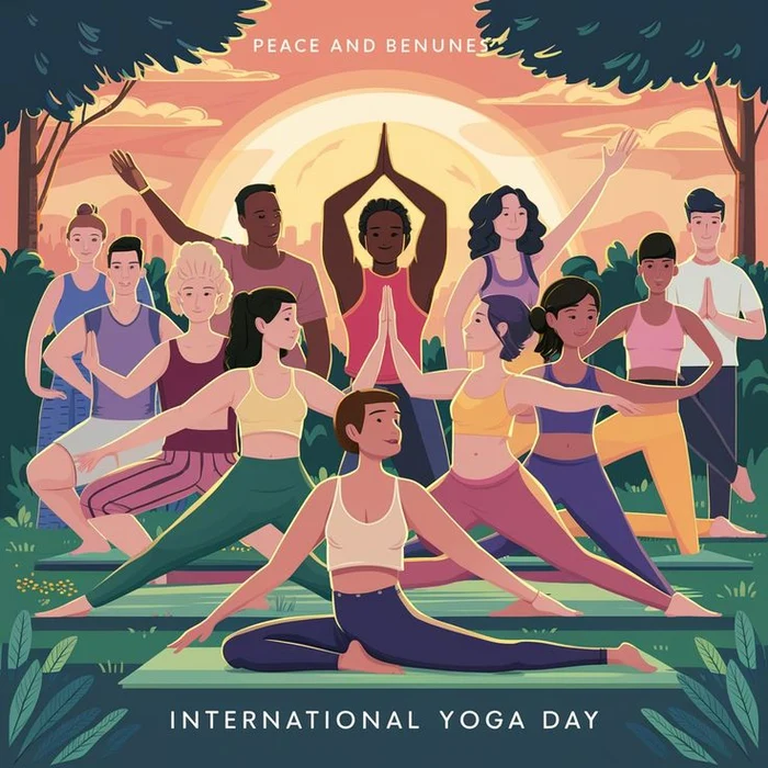 beautiful happy yoga day images wallpapers