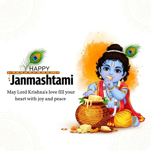 beautiful pics of happy krishna janmashtami images for desktop