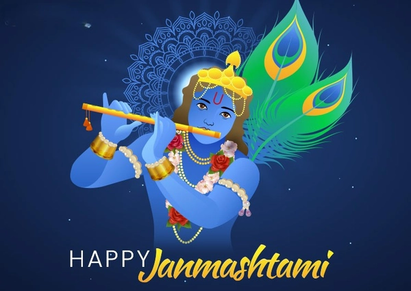 beautiful wallpapers of happy krishna janmashtami images for wallpaper