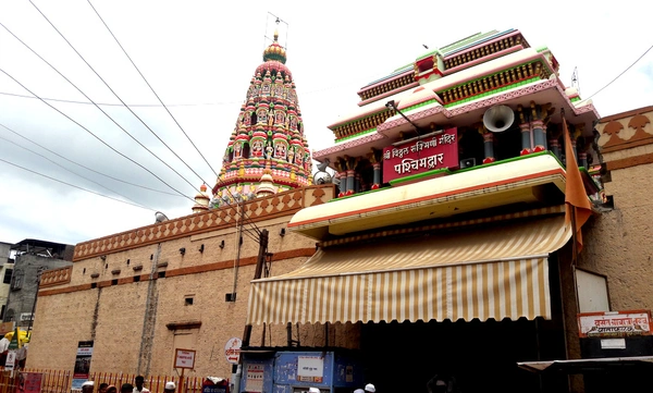blessed lord panduranga images scene during morning prayer