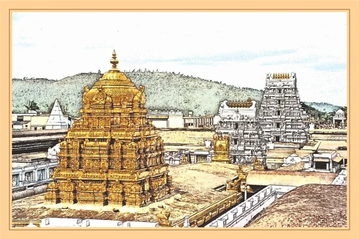 lord venkateswara temple hd picture