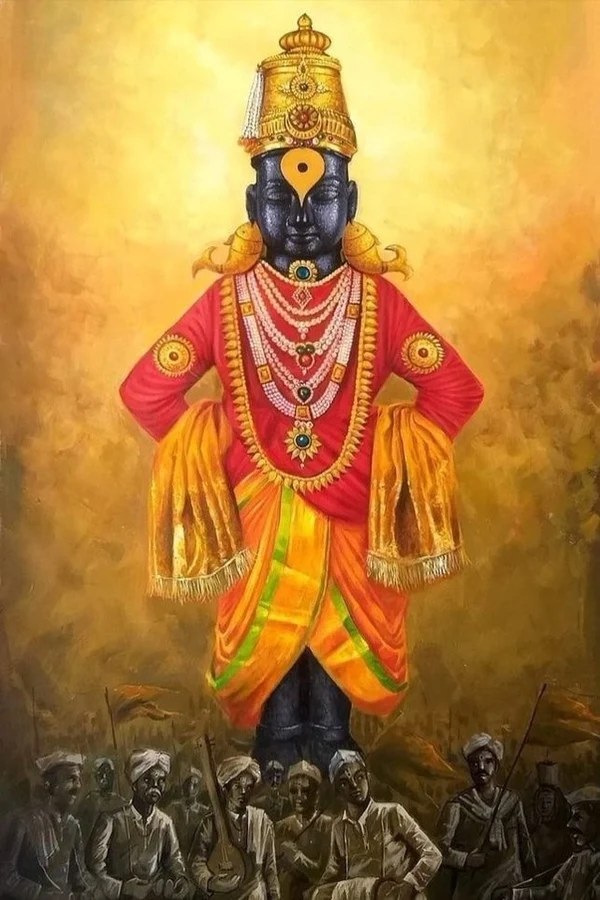 serene lord panduranga images idol reflecting devotion