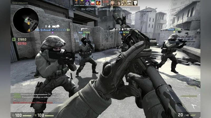 Bản đồ thi đấu thuộc dạng "tủ" của đội kèo dưới