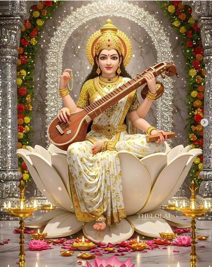 lord saraswati images digital painting hot