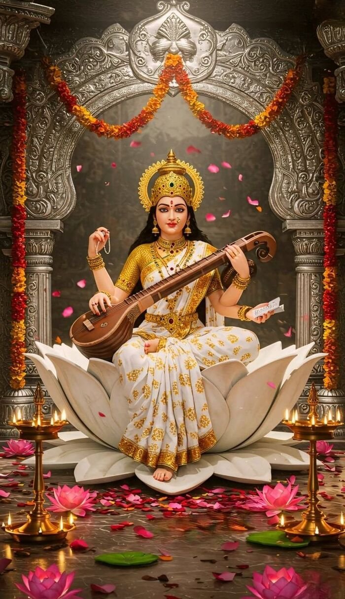 lord saraswati images high resolution