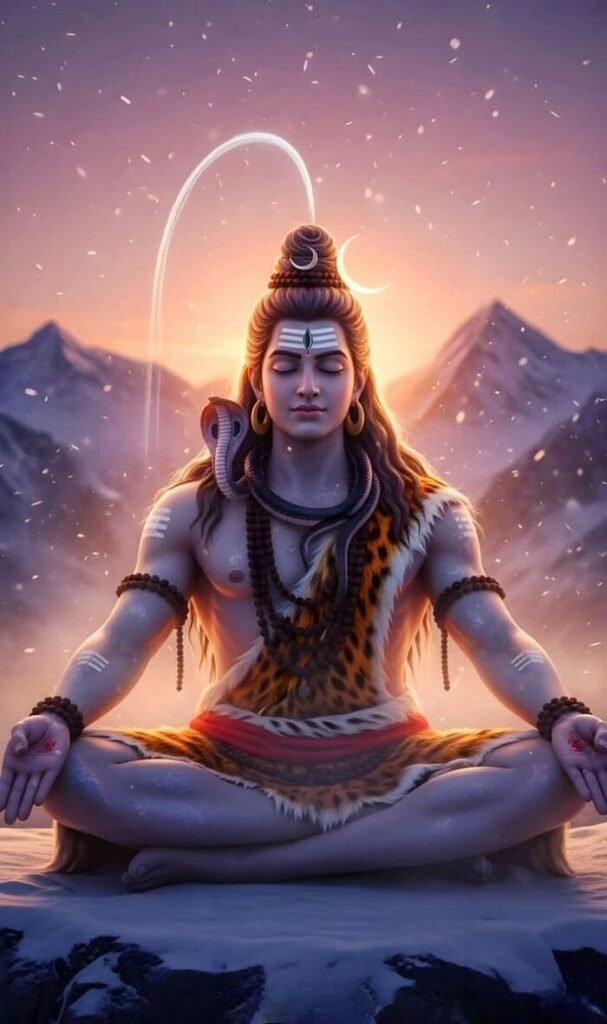 lord siva images colorful smoke effect