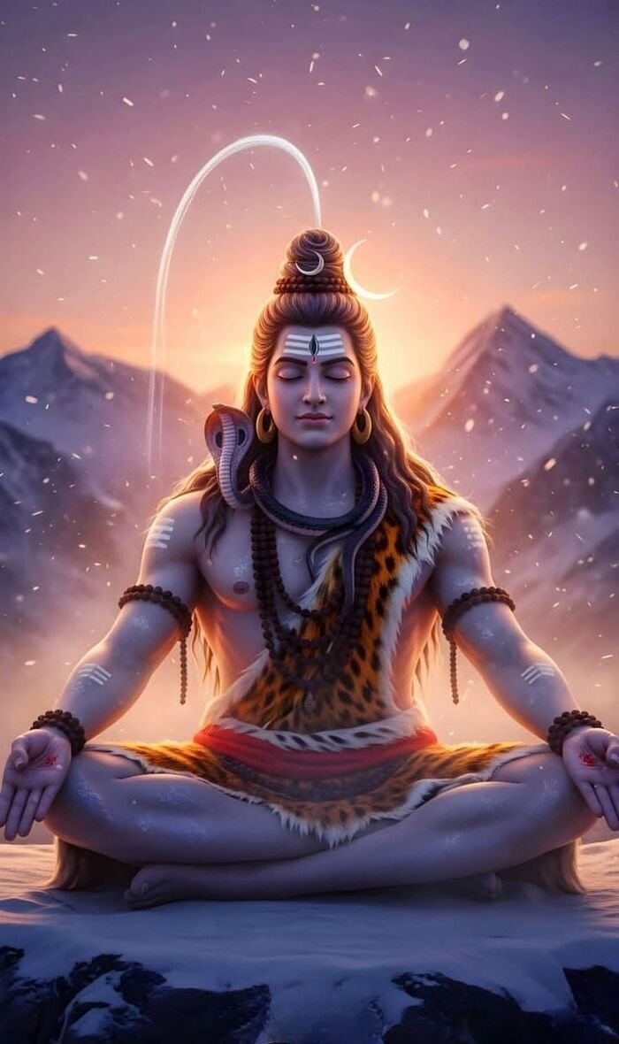 lord siva images colorful smoke effect