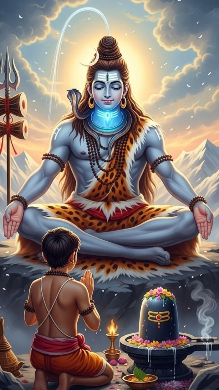 lord siva images glowing aura