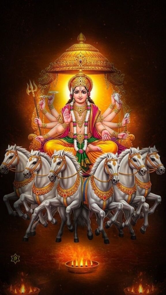 lord surya images devotional look