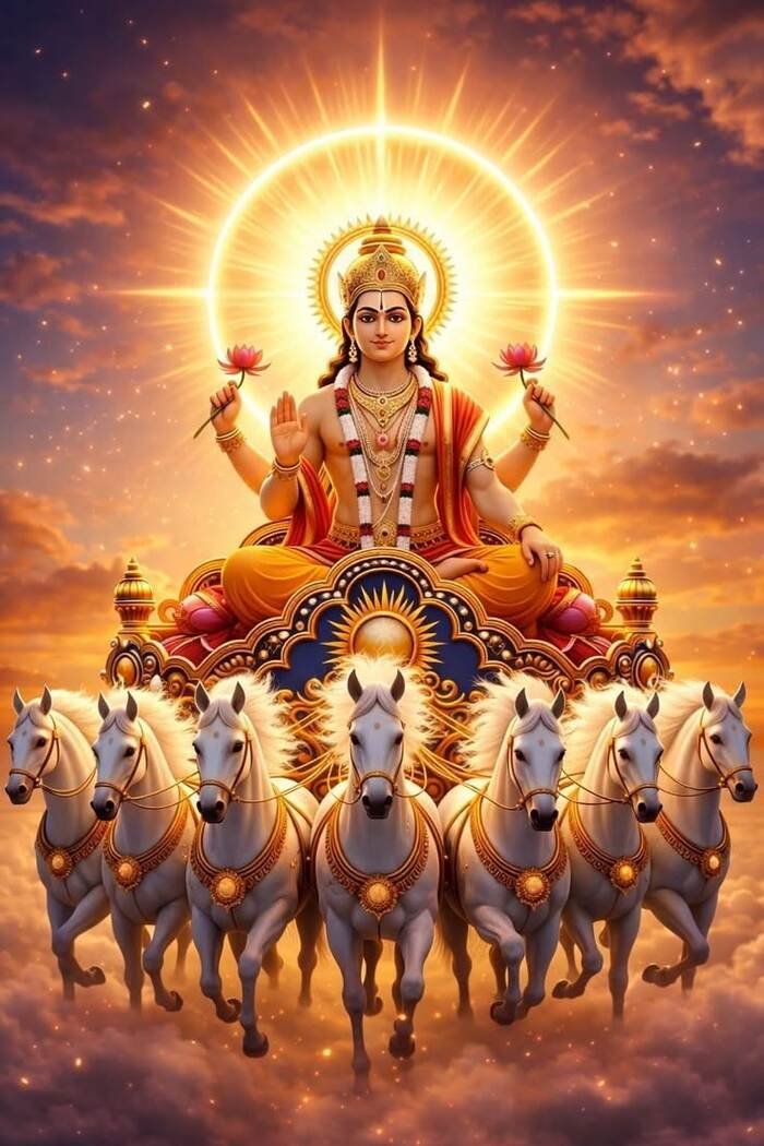 lord surya images temple background