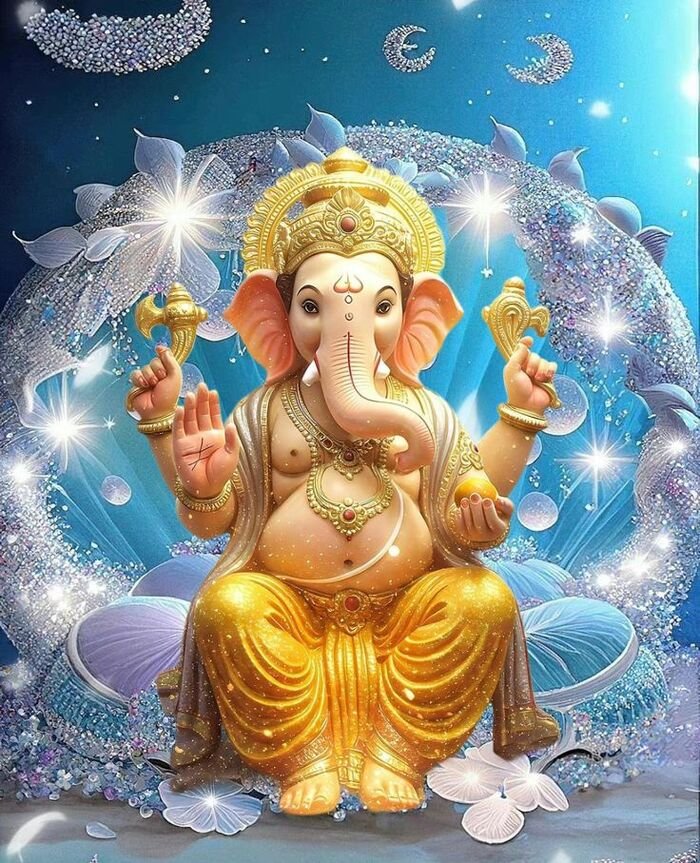 lord vishnu images 3d divine light effect