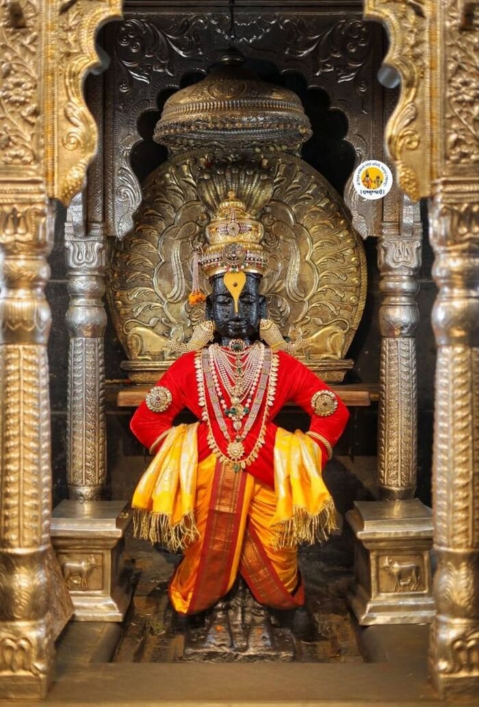 lord vitthal images temple background