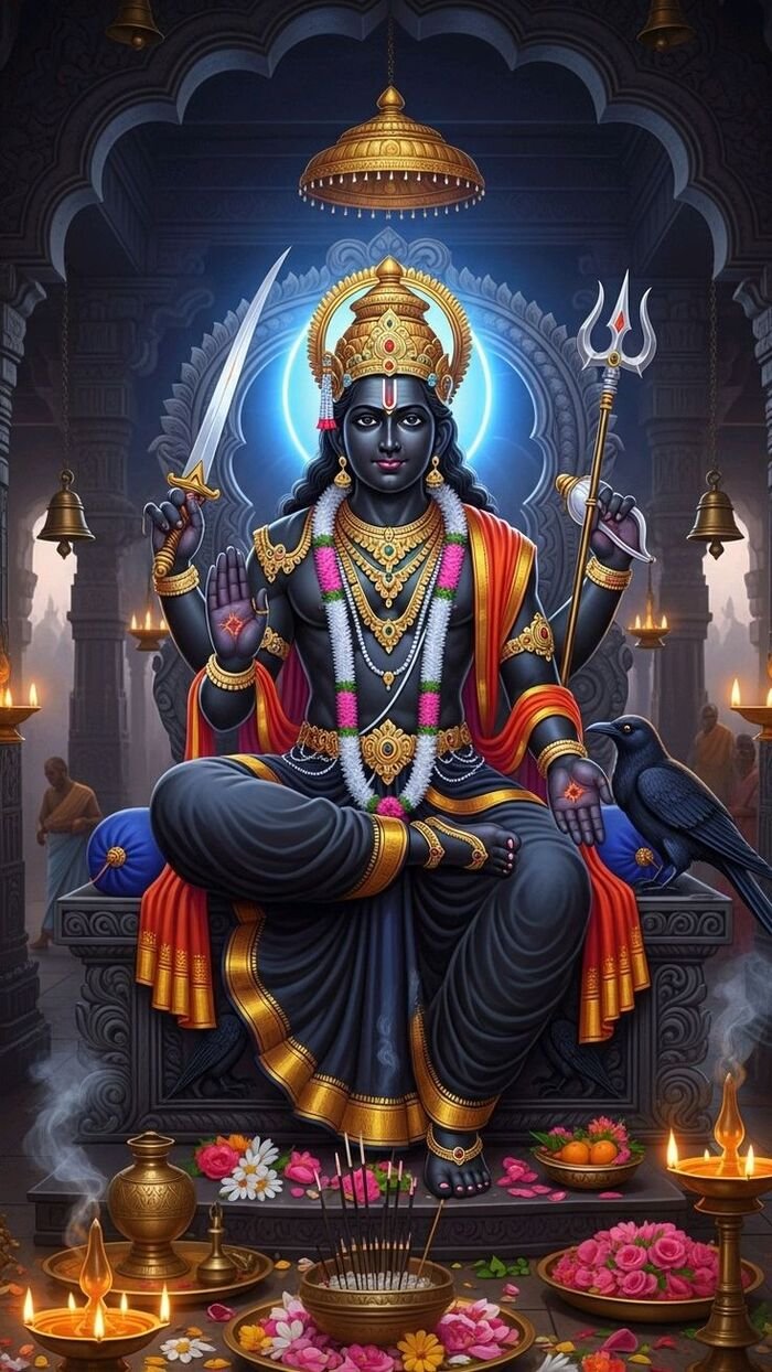 lord vitthal images traditional art style