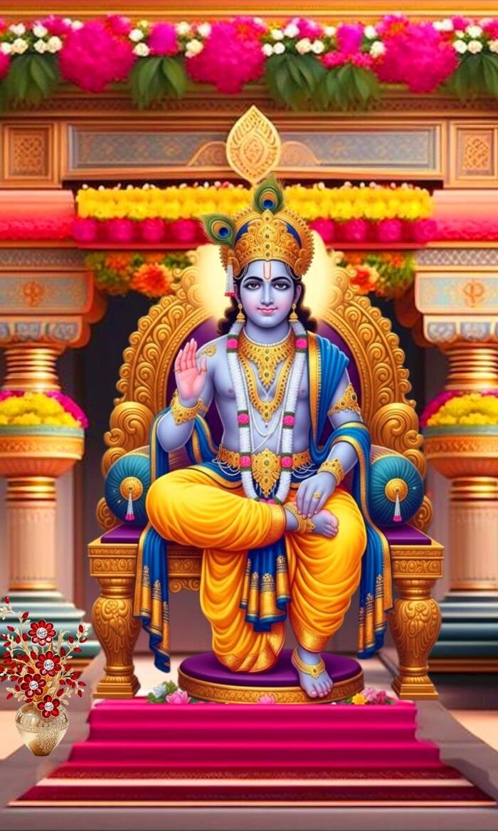 lord yama images traditional art style