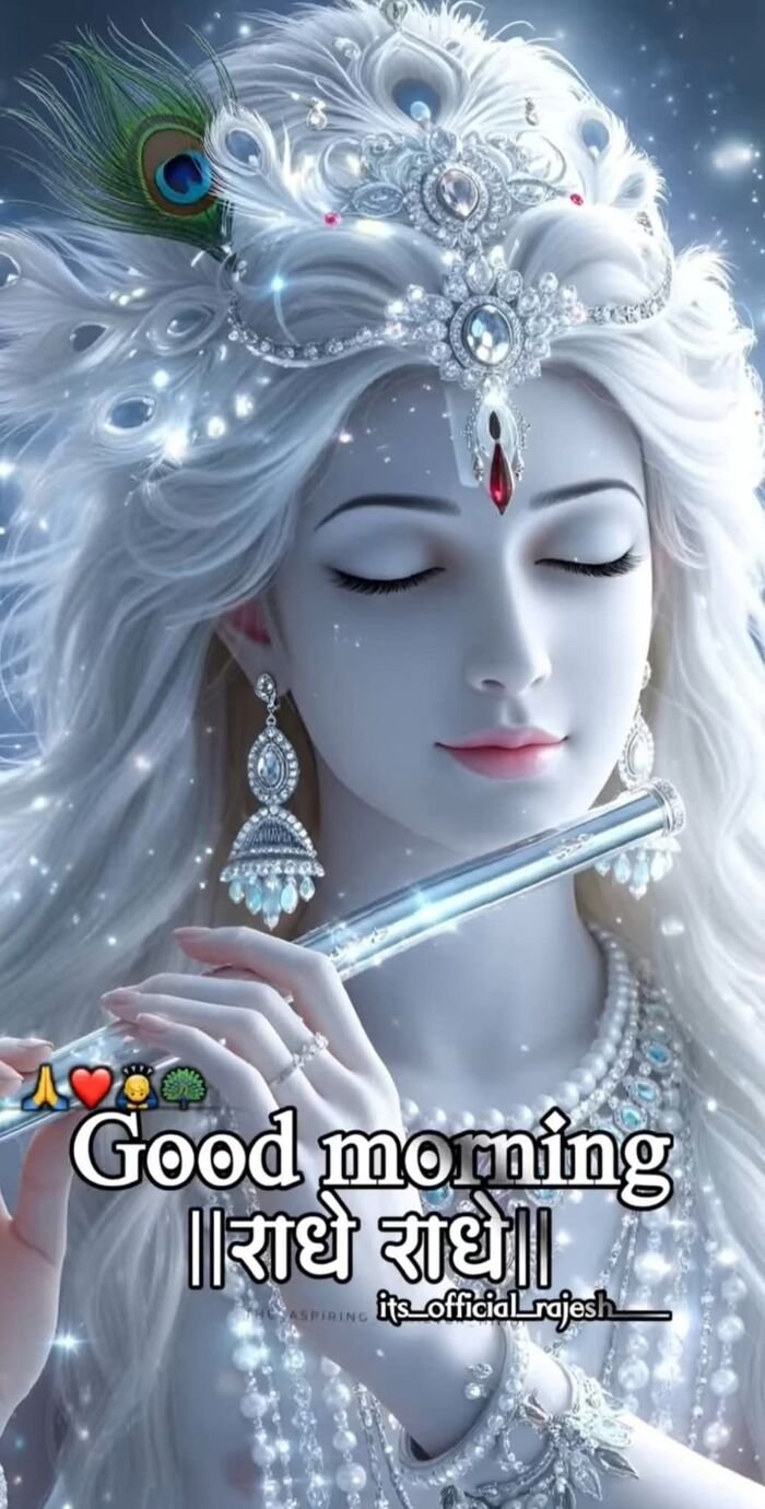 radhe radhe good morning image for facebook post
