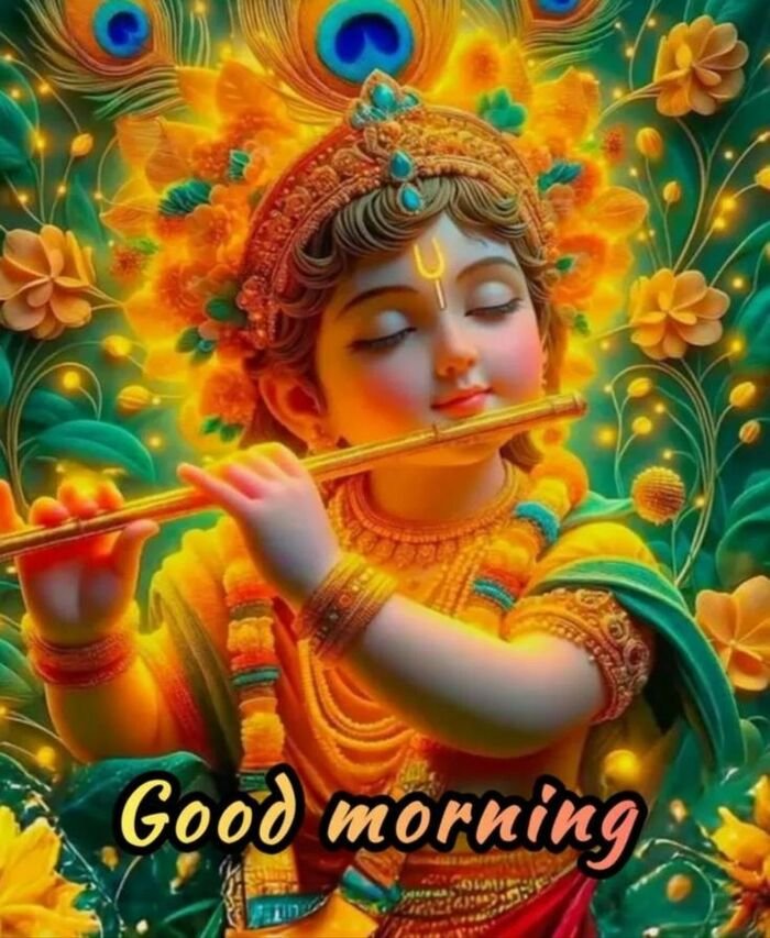 radhe radhe good morning image for instagram story