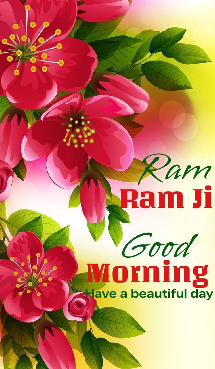 ram ram ji good morning image for facebook post