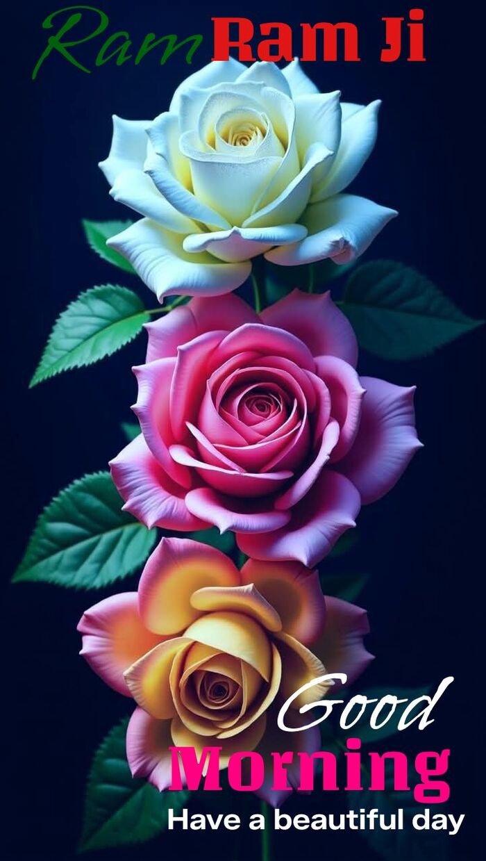 ram ram ji good morning image soft nature background