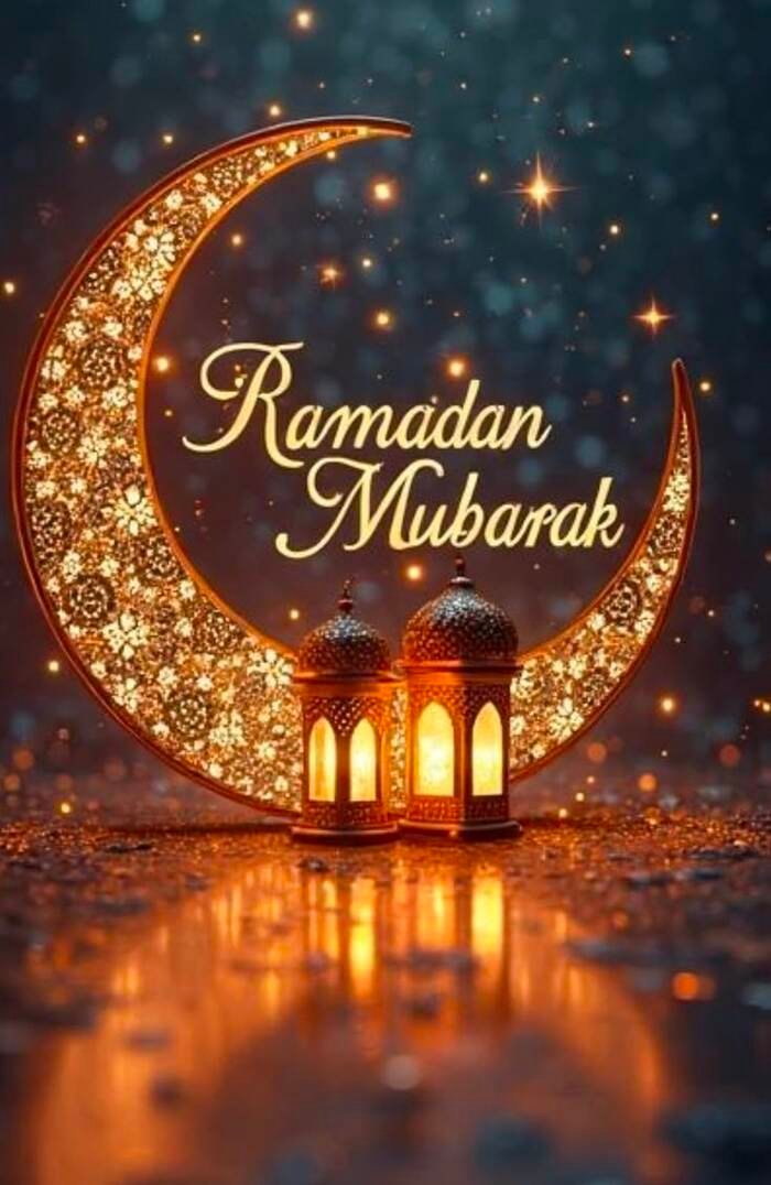 ramadan wishes images dark blue aesthetic