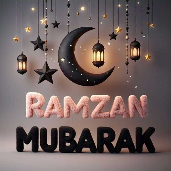ramadan wishes images festive background