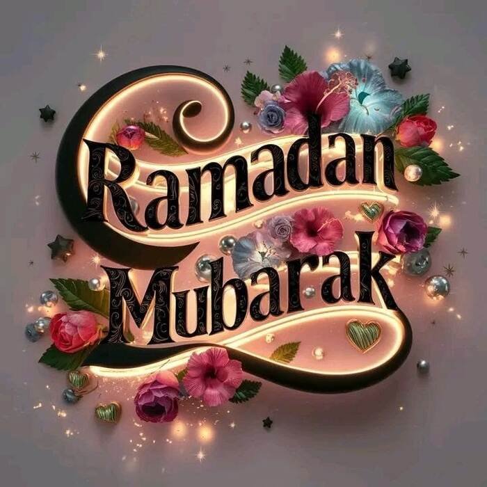 ramadan wishes images minimalist design