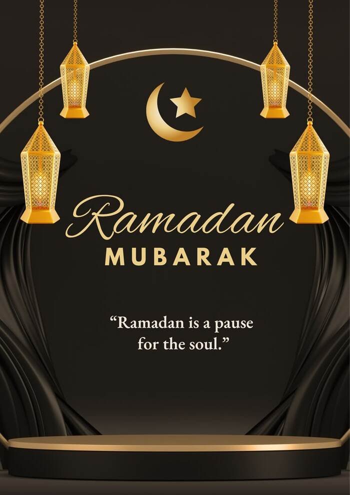 ramadan wishes images mosque silhouette