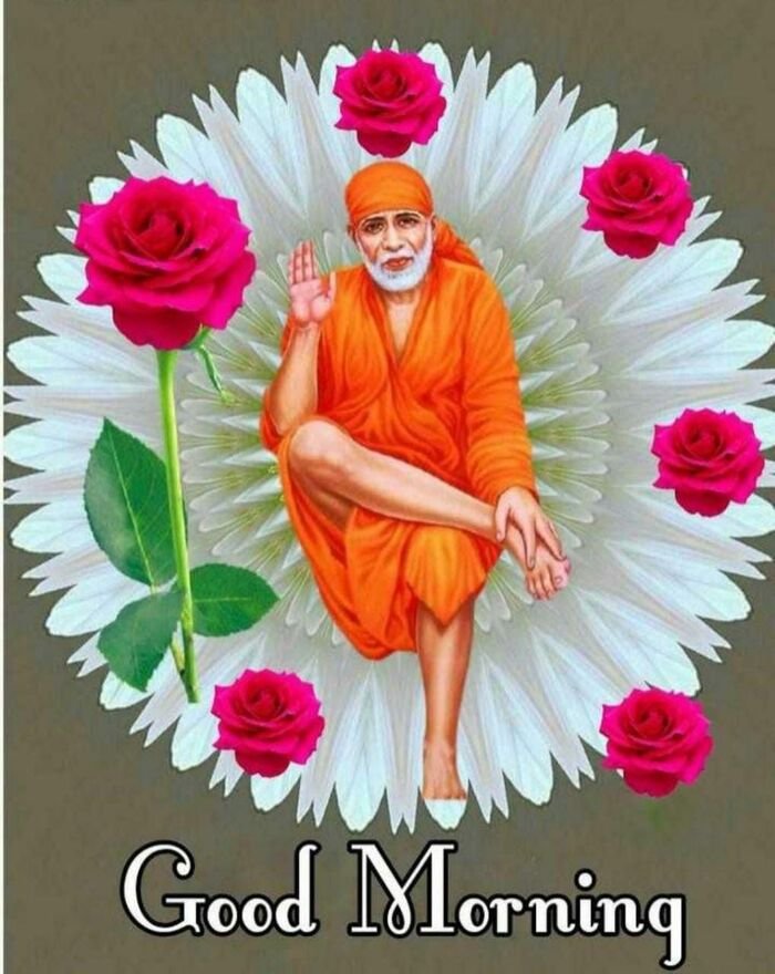 sai baba good morning images premium quality