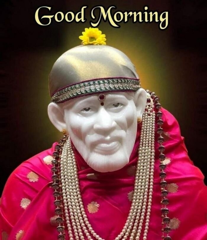 sai baba good morning images traditional art