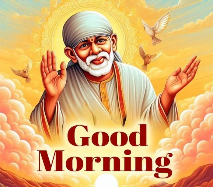 sai baba good morning images