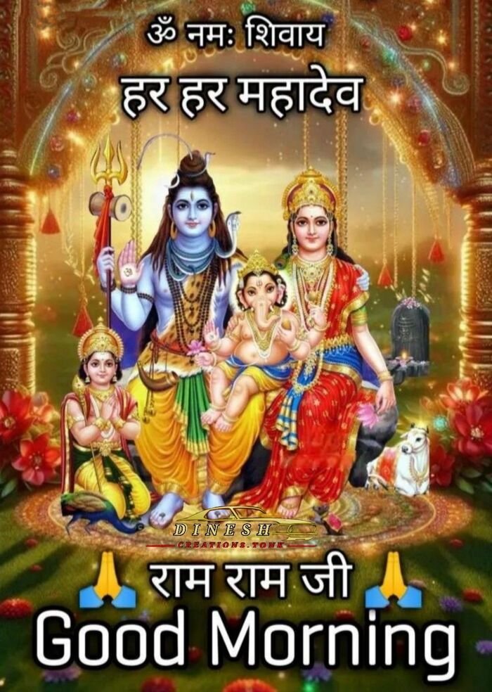 shani dev good morning image bright sky