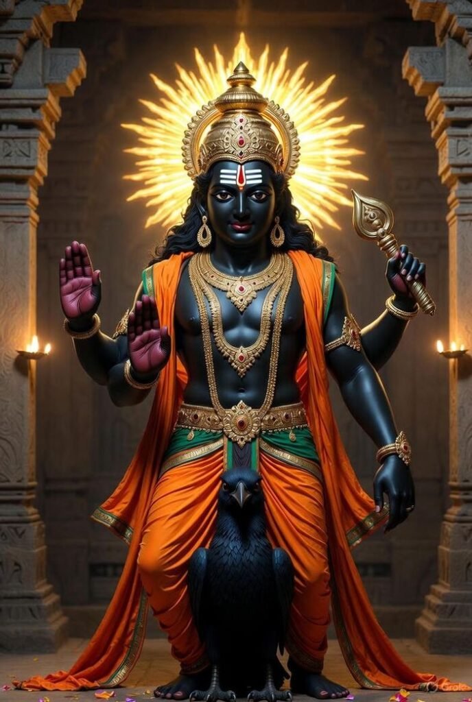 shani god images artistic sketch