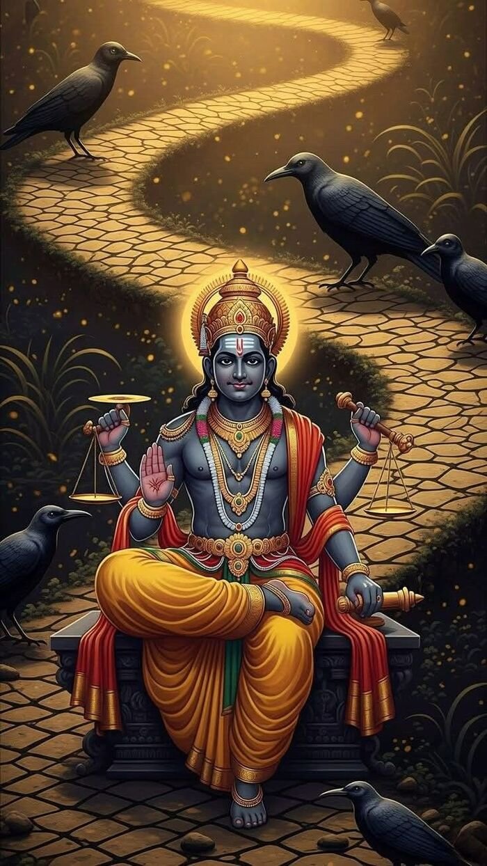 shani god images dark background aesthetic